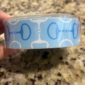 Blue Equestrian Ribbon